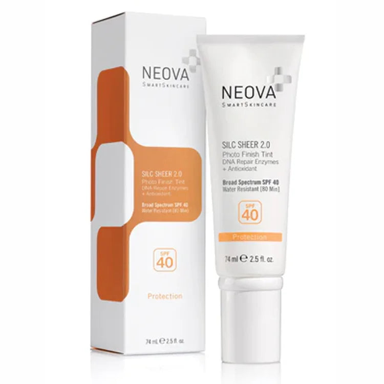 Silc Sheer 2.0 SPF 40 available online from Mia Bella Aesthetics in Middletown, DE