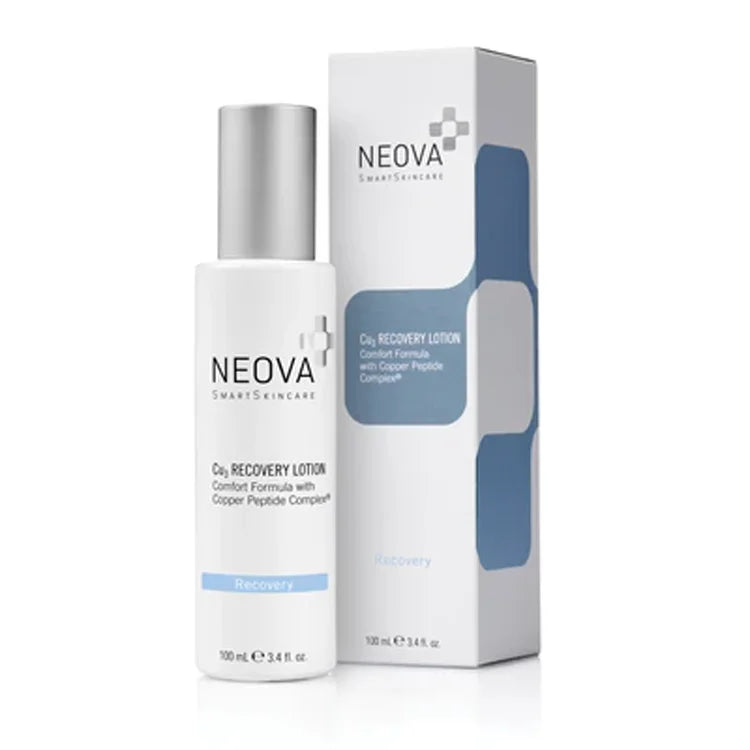 Neova Recovery Lotion available online from Mia Bella Aesthetics in Middletown, DE