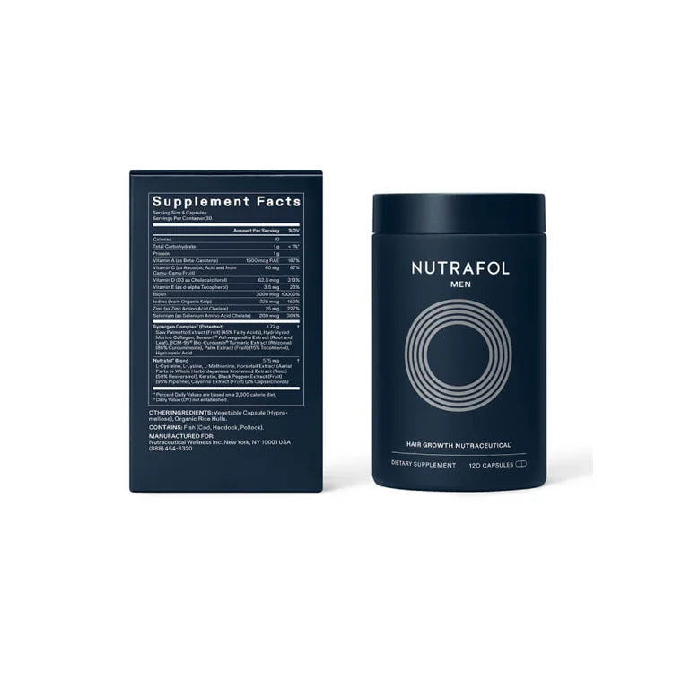Mens Nutrafol Kit (3 month Supply) available online from Mia Bella Aesthetics in Middletown, DE