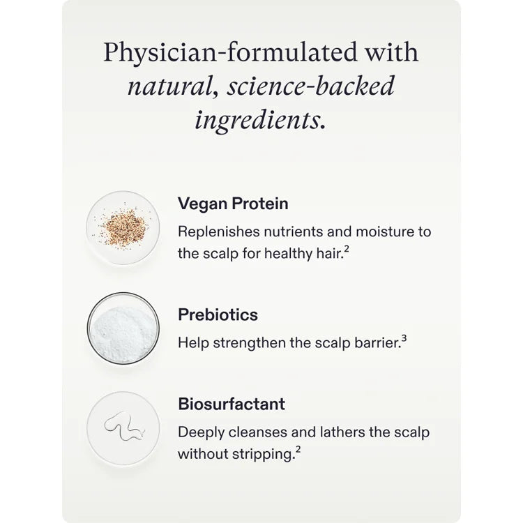 Nutrafol Root Purifier Shampoo available online from Mia Bella Aesthetics in Middletown, DE